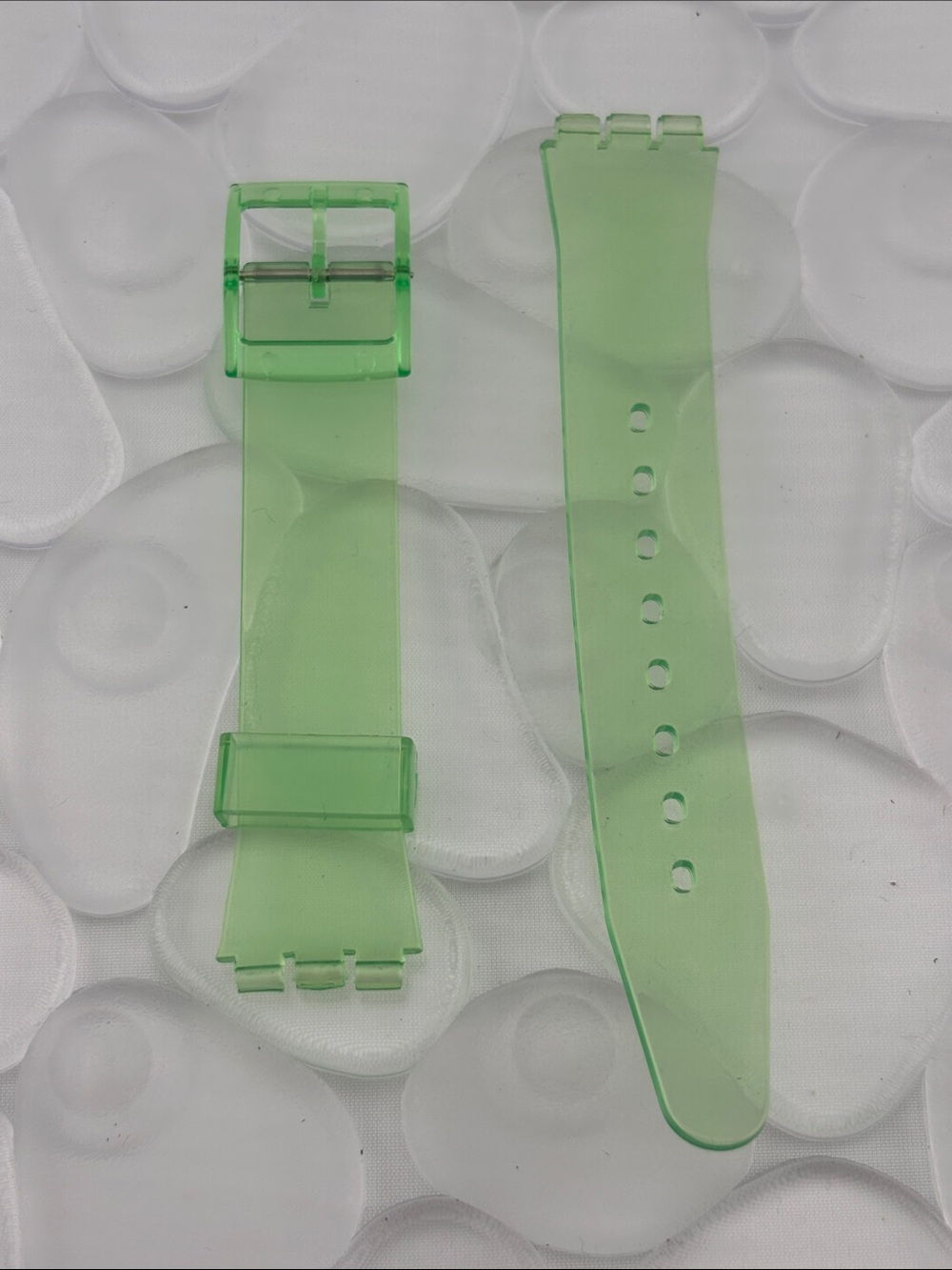 Green Watch Band (Strap Only) - fits Swatch Gent model